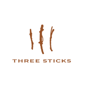 Three Sticks logo